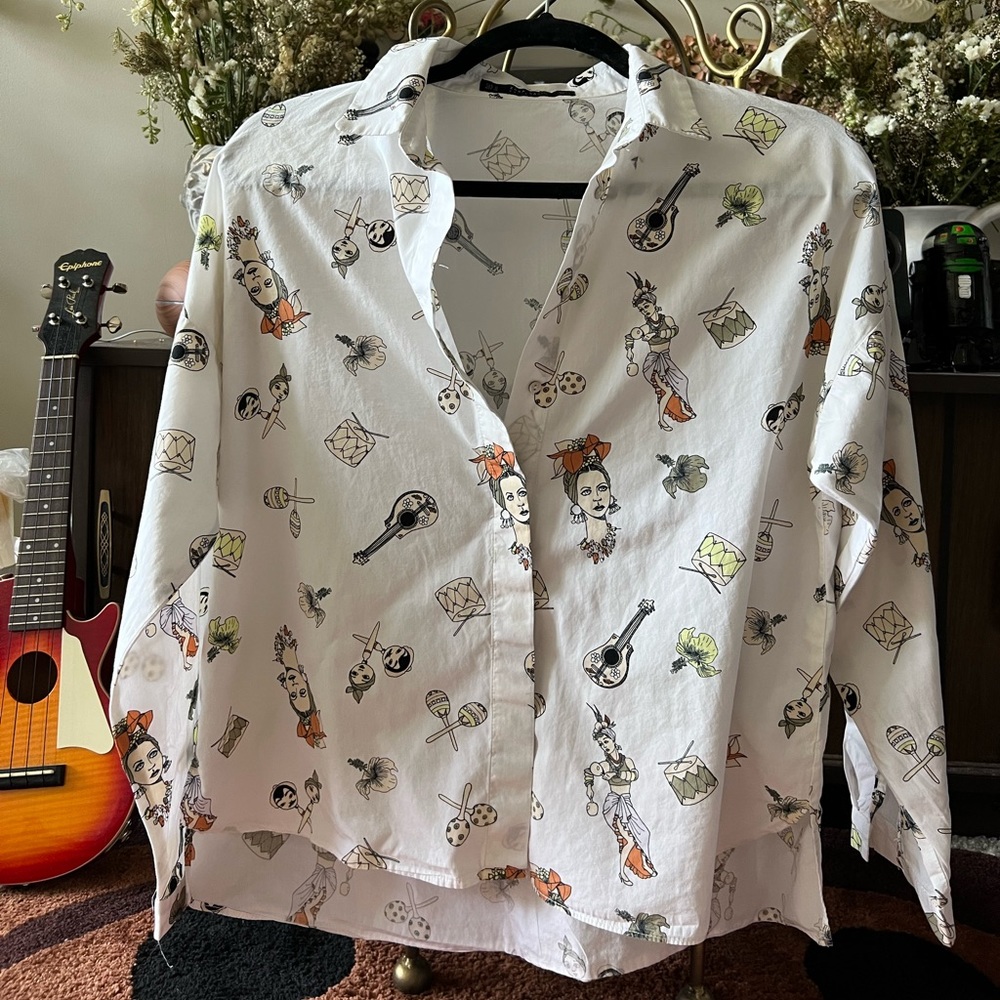 Zara Basics All Over Print - image 1